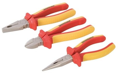 Silverline VDE Expert Pliers Set 3pce (282501)