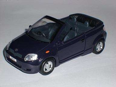 Toyota Yaris Violett Cabrio 2003 Cabriolet 1/24 Modellauto Modell Auto