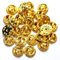 hegibaer 25 Neue goldene Verschlüsse Butterfly Clips für Badge Pin Pins Anstecker