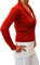 ESPARTO Wickelshirt Dhaara Sunset-Rot XXL