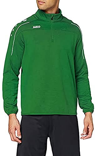 JAKO Herren Ziptop Classico, Sportgrün, 3XL