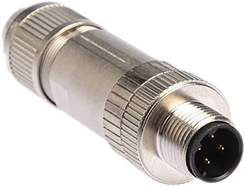 PHOENIX CONTACT SACC-M12MSD-4Q SH PN Datensteckverbinder, 4-Polig, Stecker Gerade M12, D Kodierung, 4mm-8mm Kabelaußendurchmesser