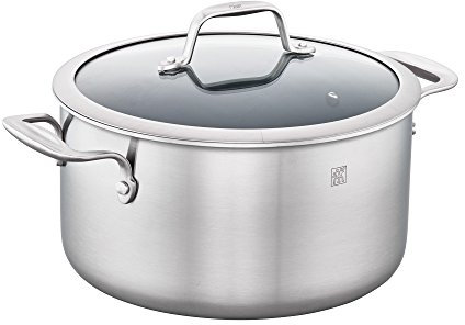ZWILLING Spirit - Forno olandese antiaderente in ceramica a 3 strati, 6 qt, acciaio inossidabile