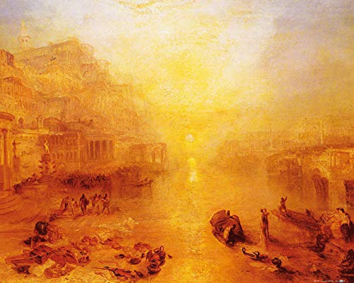 1art1 Joseph William Turner Poster Der Aus Rom Verbannte Ovid, 1838 Kunstdruck Bild 50x40 cm
