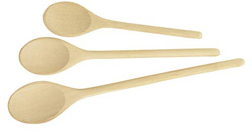 Tescoma Legno, Betulla, Set 3 cucchiai, 547 unità