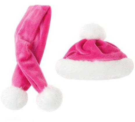 Me To You Tatty Puppy Bear Pink Mütze und Schal Set