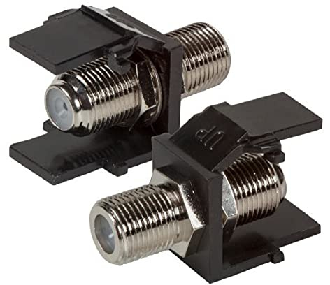 EFB-Elektronik Keystone mit F-Verbinder schwarz