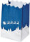 Wenko Lichtertüte Winterlandschaft, klein, 8-er Set, Windlicht, Pappe, Papier, Zellstoff, 11 x 16 x 9 cm 8576100