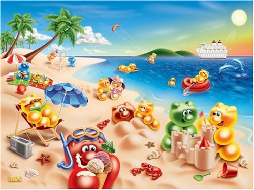 Ravensburger 15332 - Gelini: Urlaub Pur, 1000 Teile Puzzle