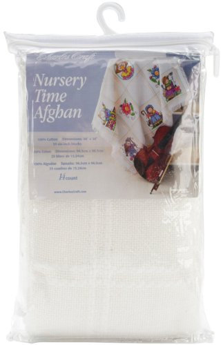 DMC Nursery Time afghanischen 14 Zählen 96,5 cm x 38-inchantique weiß