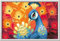 Ravensburger CreArt 20000 - Stolzer Pfau - Malen nach Zahlen für Kinder ab 11 Jahre, Malset mit Rahmen, Pinsel und Acrylfarben, Geschenk für Mädchen und Jungen, mit Gold-Farbe