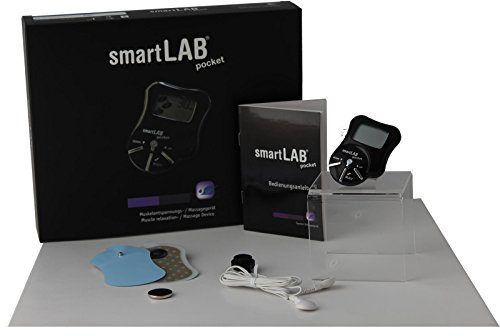 smartLAB pocket Muskelentspannungs-Massagegerät | Besitzt 3 Modies Sport, Beauty und Massage | Sehr klein und Handlich Auch für Unterwegs
