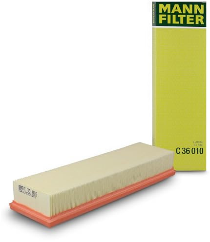 MANN-FILTER, C 36 010 Luftfilter | Für PKW, Saubere Luftzufuhr, Langlebiges Filtermedium, Passgenaues Design, Echte OE-Technologie
