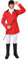 ORION COSTUMES Herren Fuchsjagd Roter Anzug MaskenKostüm