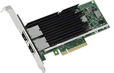 Intel X540T2BLK PCIe Netzwerkadapter mit 2 x 10 GB