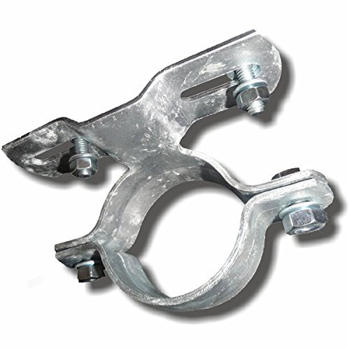 Fassbender-Druck SCHILDHALTERUNG ROHRSCHELLE KLEIN/für 20x30cm Schilder und Ø 60mm Rundrohre geeignet