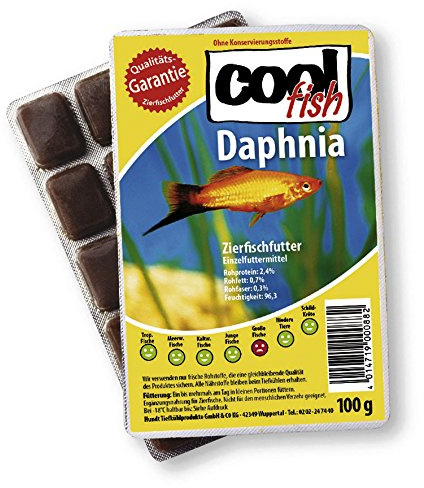 Cool Fish Daphnia, 30 x 100g-Blister, Fisch-Frostfutter, Aquarium, Süßwasser, Aquaristik