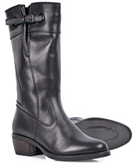 V Quattro Design - Stivali da Moto Livia, Nero, 35