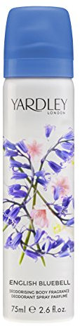 Yardley London English Bluebell Body Spray, 75 ml