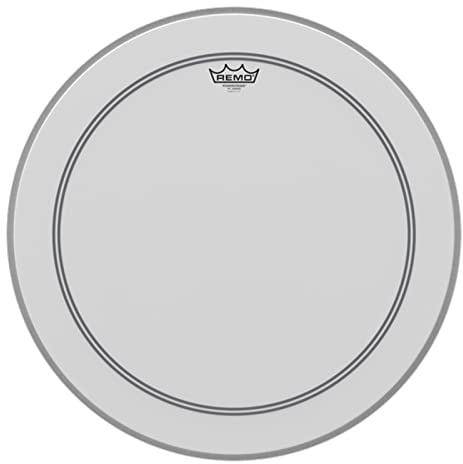 Remo Schlagzeugfell Powerstroke 3 Weiß aufgeraut – 18 – P3-0118-BP