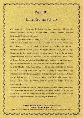 Susanne Nuoffer Psalm 91:Unter Gottes Schutz