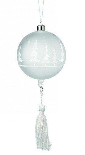 Räder WEIHNACHTSZAUBER gefrostete Troddelkugel Tannen,Dia 10cm
