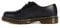 Dr. Martens 1461 59, Derby homme;mixte adulte - Noir (Black Smooth/Orange), 38 EU
