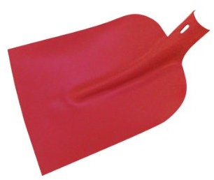 Xclou Garden Sandschaufel Holsteiner Gr. 2 ohne Stiel, Rot, ca. 25,5 x, 27 x, 3 cm