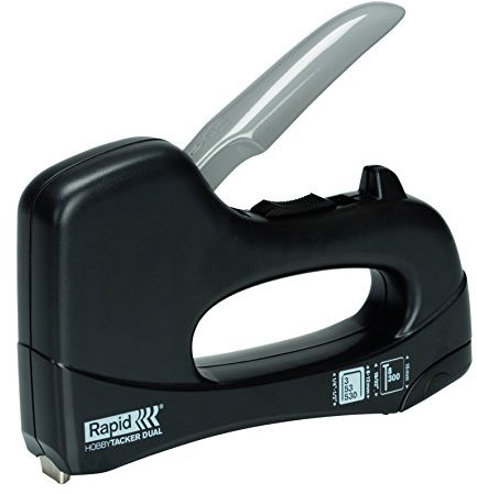 Rapid Handtacker Hobby Dual, Tacker für Holz und Stoffe, Leicht, für Klammern Typ 53, 6-12mm und Nägel Typ 8, 15mm