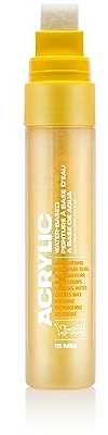 Montana Acrylic Marker 15mm Standard Tip - Shock Yellow Light
