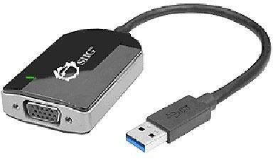 Siig JU-VG0211-S1 USB 3.0 to VGA Adapter