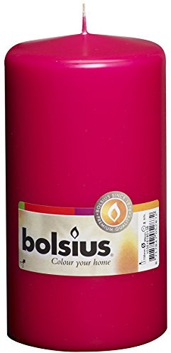 Bolsius Stumpenkerzen einzeln cello 150/80mm fuchsia