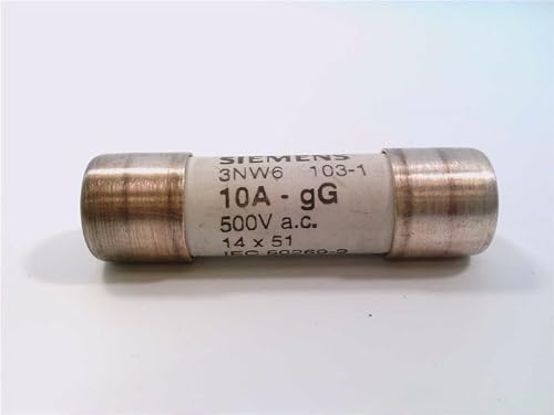 Siemens - Fusible cilindrico 14x51 10a gl/gg