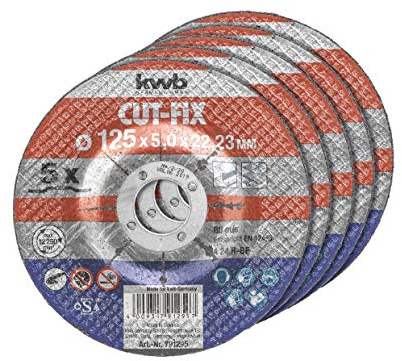 kwb Kraftixx Trennscheibe Metall Durchmesser 125 mm 791295