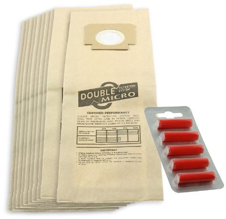 First4spares Type H18 Dust Bags for Hoover Turbopower/Turbomaster Vacuum Cleaners (10 Pack + 5 Bag Freshener Sticks)