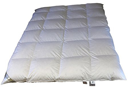Betten Hofmann Sibiria 10cm Hochsteg Winterdaunenbett 155x220 cm 4x6 sibirischer 1A1A Reiner Wildgänseflaum 100% Gänsedaunen