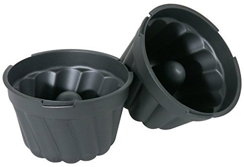 Gugelhupf Form ganz aus verschließfreiem Exoglass® Antihaftmaterial, backofen- und spülmaschinenfest/Ø dia. 9,5 cm | ERK