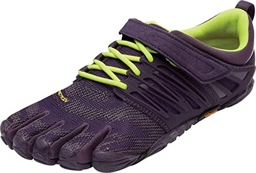 Vibram FiveFingers 17W6606 V-TRAIN, Fitnessschuhe Damen, Mehrfarbig (Nightshade/Safety/Yellow), 37 EU