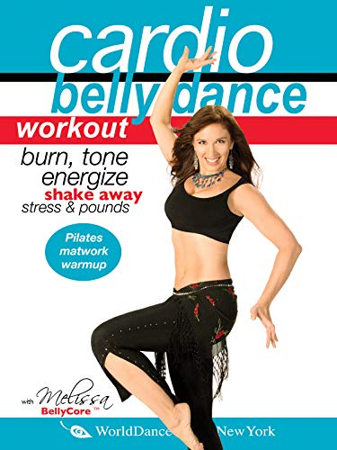 Cardio Bellydance Workout, with Melissa: Belly Dance fitness, Belly dance workout classes, Belly dance how-to