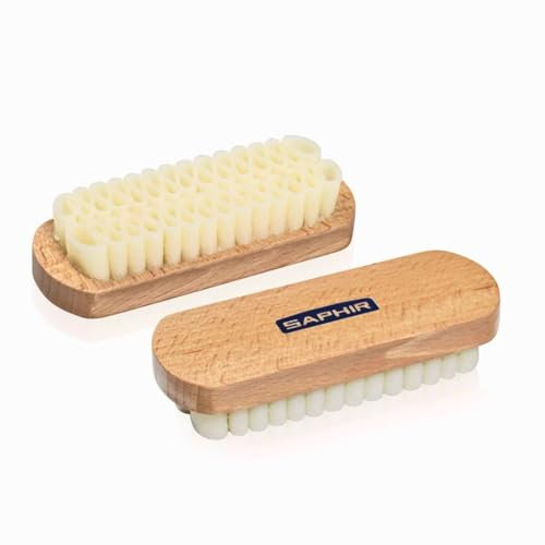 Saphir Beauté du Cuir Crepe Brush - Clean Suede & Nubuk Boots, Schuhe & Jacken, Natürlich, Einheitsgröße