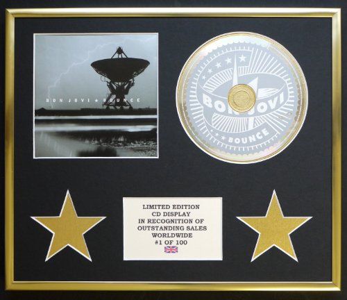 BON JOVI/CD DISPLAY, LIMITIERTE AUFLAGE, MIT ECHTHEITSZERTIFIKAT, BOUNCE
