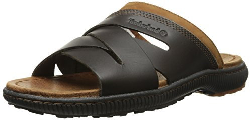 Timberland Herren FTP_EK Hollbrook Slide Sandalen Braun (DARK BROWN) 40 EU