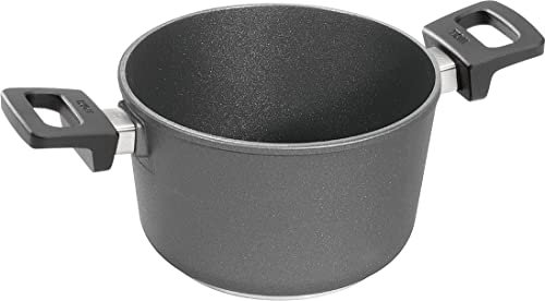 Woll Gusstopf inklusiv Deckel, Aluminium, schwarz, 24 cm, 2-Einheiten