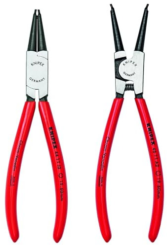 Knipex Tools 9 K 00 80 18 uns Sicherungsring snap-ring Zangen-Set (2 Stück),