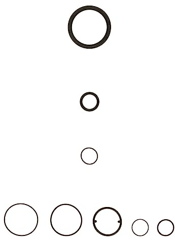 Ajusa 54132400 Gasket Set crank case