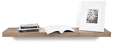 Temahome, Balda 120, Wandboden, 120x22x5 cm, Nussbaum furnier