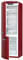 Gorenje Frigo Rosso 307 litri, Congelatore in basso, Senza gelo, Libera installazione