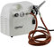 Spraycraft Professional Airbrush & Compressor Kit, Metal, White & Silver, 16x9x16 cm