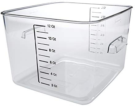 Rubbermaid 11.4L Space Saving Container - Clear