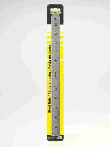 General 1201ME Règle flexible de précision en acier inoxydable 30,5 cm